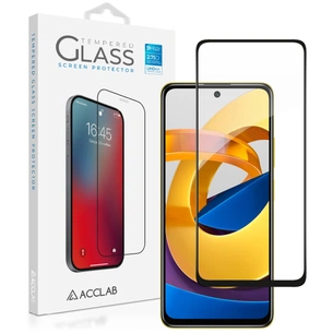 Скло захисне ACCLAB Full Glue Xiaomi Poco M4 Pro 5G Black (1283126518959) зображення 1
