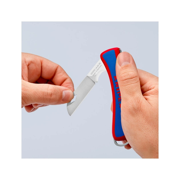 Ніж монтажний KNIPEX електрика складний (16 20 50 SB) - picture 3