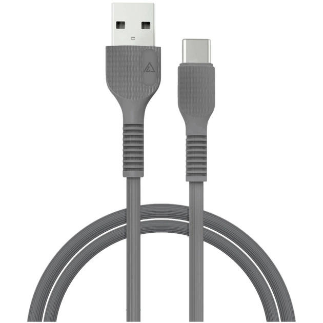 Дата кабель USB 2.0 AM to USB-C 1.2m Black ACCLAB (1283126518232) - зображення 1