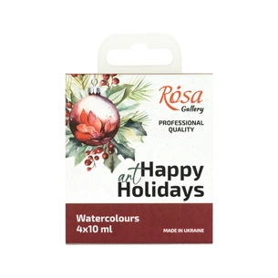 Акварельні фарби Rosa Gallery Special Edition 1, 4 кольори по 10 мл (4823098546740) picture 1