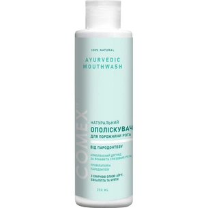 Ополіскувач для порожнини рота Comex Від пародонтозу З ефірною олією аїру, евкаліпту та м'яти 250 мл (4820230953077) изображение 1