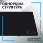 Килимок для мишки Logitech G640 Gaming Mouse Pad Black (943-000798) - зменшене зображення 3