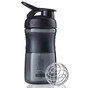 Шейкер спортивний BlenderBottle SportMixer Flip 20oz/590ml Black (SM 20oz Black) - зменшене зображення 1
