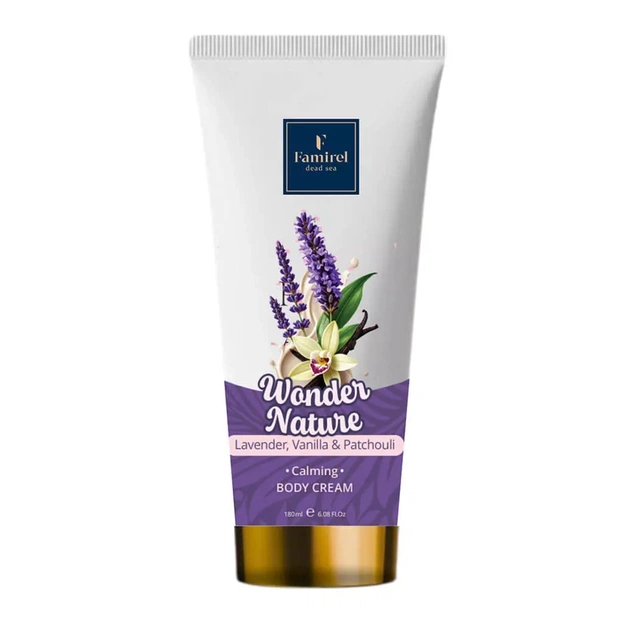 Крем для тела Famirel Wonder Nature Lavender Vanilla Patchouli 180 мл (7290114086141) - изображение 1