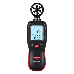 Анемометр Wintact крильчастий Bluetooth 0,3-30 м/с, -10-45°C (WT82B) изображение 1