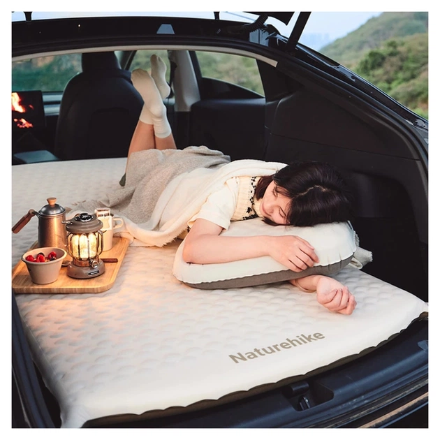 Туристичний килимок Naturehike автомобільний CNK2450WS010, 197х134х6,5 см з вбудованою помпою (6976507663328) - picture 5