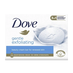 Тверде мило Dove Ніжне відлущування 90 г (8717163607268) зображення 1