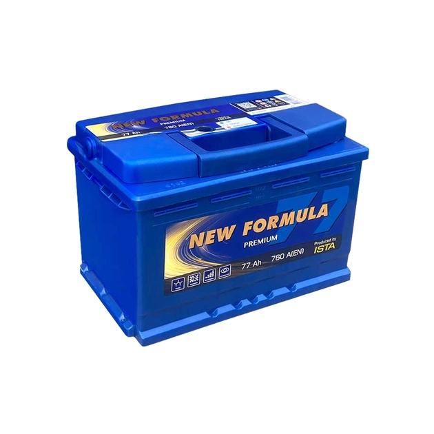 Акумулятор автомобільний NEW FORMULA PREMIUM 77Ah Ев (-/+) (760EN) (5772304209) - зображення 1