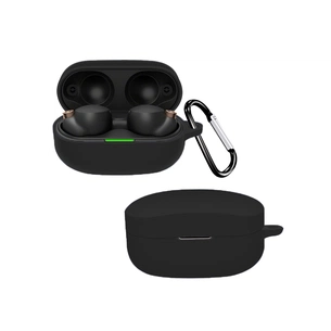 Чохол для навушників BeCover Silicon для Sony WF-1000XM4 Black (707234) зображення 1