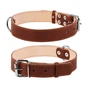 Нашийник для тварин Collar подвійний Ш 35 мм Д 48-63 см коричневий (02796) - зменшене зображення 1