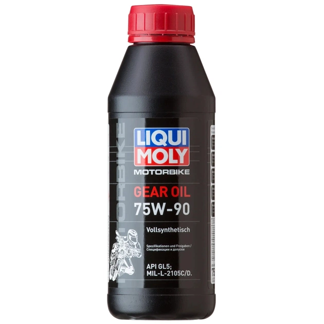 Трансмісійна олива Liqui Moly MOTORBIKE GEAR OIL 75W-90 0,5л (1516) - зображення 1