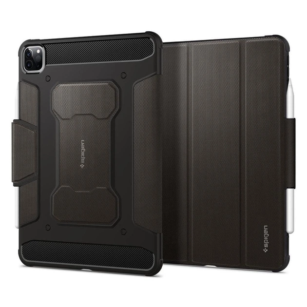 Чохол до планшета Spigen Apple iPad Pro 11"(2022/2021/2020/2018) Rugged Armor Pro, Gunmetal (ACS01025) - picture 12