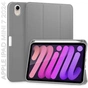 Чехол для планшета BeCover Direct Charge Pen with Apple Pencil Holder iPad Mini 7 2024 Gray (712461) - уменьшенное изображение 1