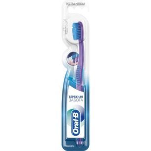 Зубна щітка Oral-B Дбайлива турбота 30 Extra Soft 1 шт. (3014260100414) зображення 1