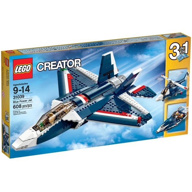 Конструктор LEGO Creator Синій реактивний літак (31039) - изображение 1