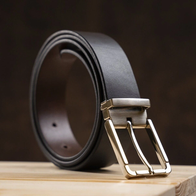 Ремінь Grande Pelle Шкіряний Коричневий (11065) - зображення 7