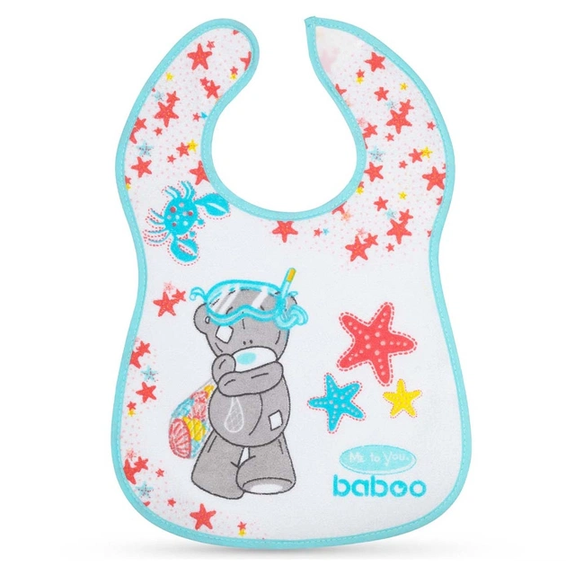 Слинявчик Baboo бавовняний Me to You, 3+ місяців (білий) (11-100) - picture 1