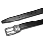 Ремінь Semi Line Чоловічий Шкіряний Black/Brown (DAS303129) - зменшене зображення 3