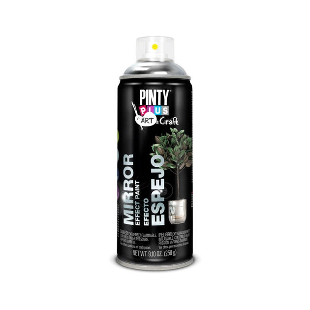 Фарба-аерозоль Pintyplus ефект дзеркала ART & CRAFT, 400 мл (8429576281606) - зображення 1
