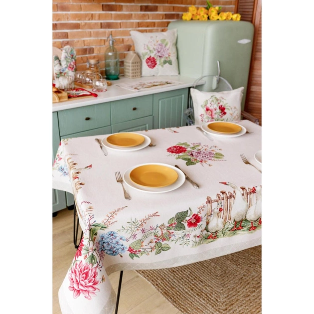 Скатертина Прованс гобеленова Гуси 135х240 см (034099) - picture 9