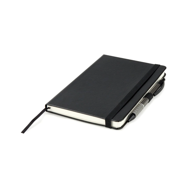 Книга записна Axent Partner, 125x195 мм, 96 аркушів, крапка, чорна (8306-01-A) - зображення 8