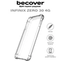 Чохол до мобільного телефона BeCover Anti-Shock Infinix Zero 30 4G (X6731B) Clear (710609) - зменшене зображення 6