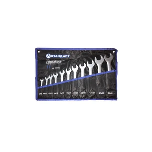 Ключ Стандарт ріжковий 8-32 мм 11 шт. у чохлі (NKR11STA-S) зображення 1