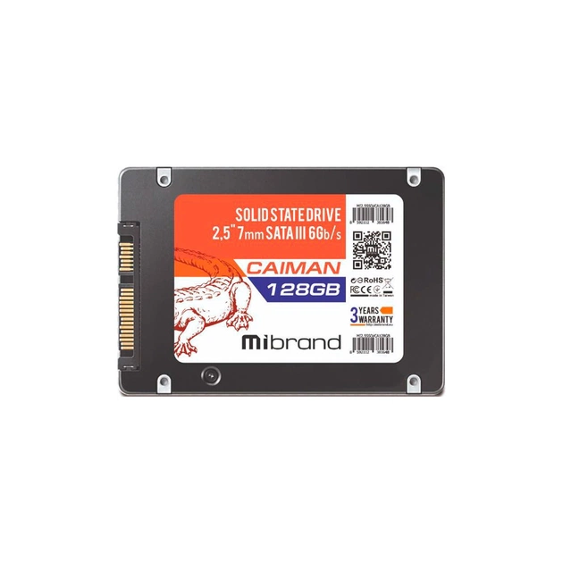 Накопичувач SSD 2.5" 128GB Mibrand (MI2.5SSD/CA128GB) - зображення 1