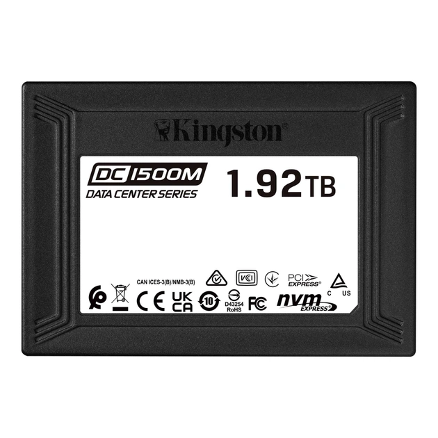 Накопичувач SSD U.2 2.5" 1.92TB Kingston (SEDC1500M/1920G) - изображение 1