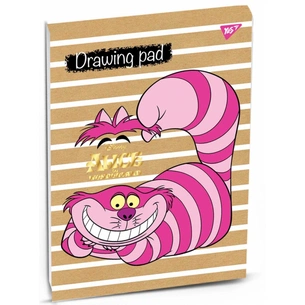 Альбом для малювання Yes А4 ALICE склейка, 20 аркушів (130458) зображення 1