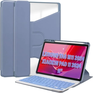 Чохол до планшета BeCover Keyboard 360° Rotatable Lenovo Tab M11 (2024) TB-TB330FU/Xiaoxin Pad 11 (2024) 11" Purple (711078) зображення 1