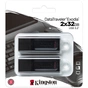 USB флеш накопичувач Kingston 2x32GB DataTraveler Exodia Black/White 2 Pieces USB 3.2 (DTX/32GB-2P) - уменьшенное изображение 6
