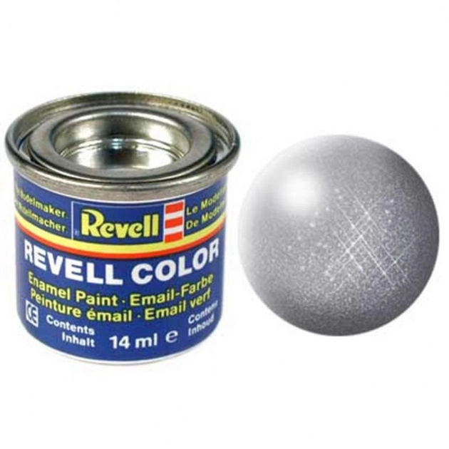 Аксесуари до збірних моделей Revell Фарба № 91 кольору заліза металік 14 мл (32191) - изображение 1