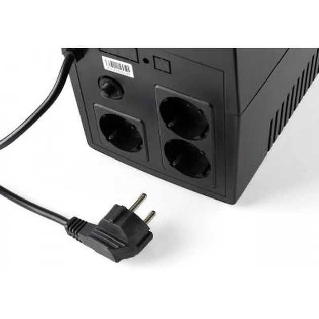 Источник бесперебойного питания Vinga LED 1500VA plastic case (VPE-1500P) - изображение 7