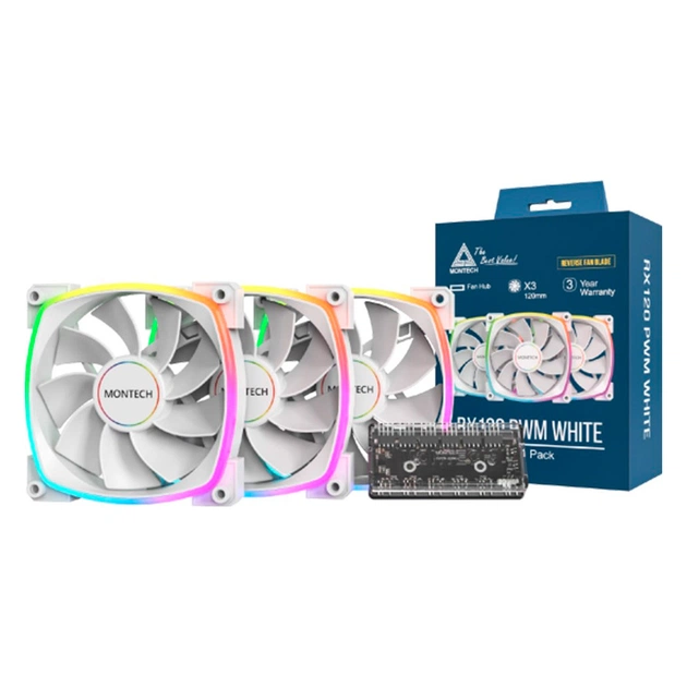 Кулер до корпусу MONTECH RX120 PWM (W31) - picture 12
