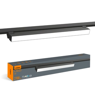 Світильник Videx TR05 30W 4100K 220V чорний (VL-TR05-304B) зображення 1