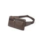 Сумка Vintage На пояс Коричнева (14736) - зменшене зображення 2