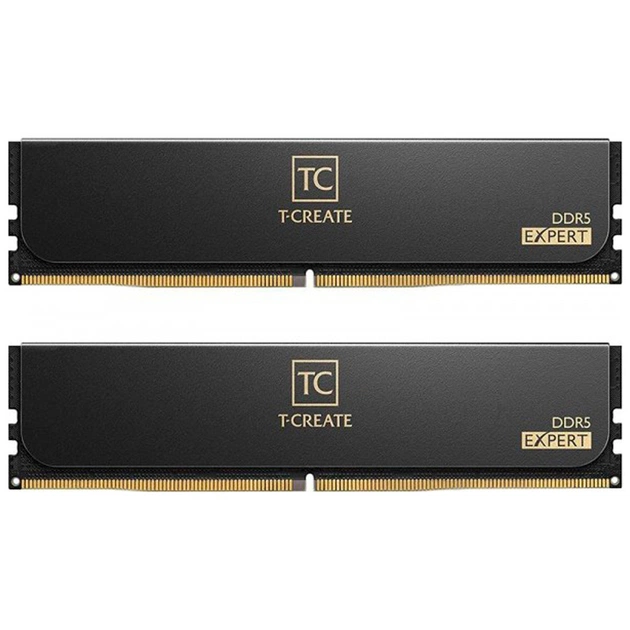 Модуль пам'яті для комп'ютера DDR5 32GB (2x16GB) 6000 MHz T-Create Expert Black Team (CTCED532G6000HC38ADC01) - зображення 1