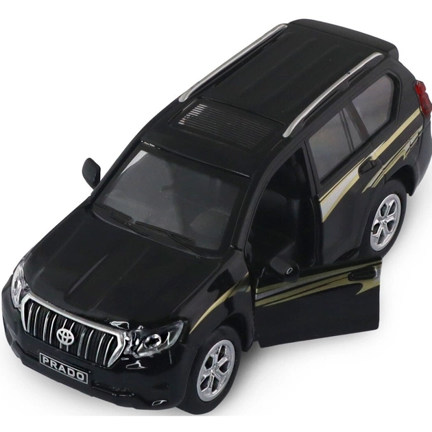 Машина TechnoDrive Toyota Prado черный (KM6189D) - изображение 9