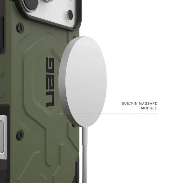 Чохол до мобільного телефона UAG Pathfinder MagSafe iPhone 17 Pro Max Olive (114549117272) - picture 2