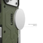Чохол до мобільного телефона UAG Pathfinder MagSafe iPhone 17 Pro Max Olive (114549117272) - зменшене зображення 2