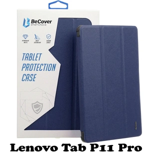 Чохол до планшета BeCover Smart Case Lenovo Tab P11 Pro TB-J706F Deep Blue (707593) зображення 1