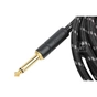 Інструментальний кабель Fender Cable Deluxe Series 15' Angled Black Tweed (228453) - зменшене зображення 5
