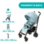 Коляска Chicco Liteway 4 Блакитна (79892.13) - зменшене зображення 2