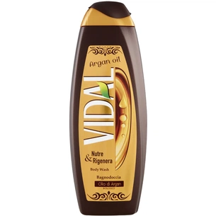 Гель для душу Vidal Арганова олія 500 мл (8008970036878/8008970055374) зображення 1