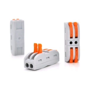 З'єднувач кабелю 2-pin аналог WAGO K212, 15штпак Voltronic (K212/15) picture 1