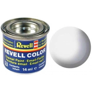 Аксесуари до збірних моделей Revell Фарба емалева № 301. Біла шовково-матова, 14 мл (RVL-32301) picture 1