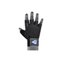Рукавички для фітнесу RDX T2 Half Blue Plus L (WGA-T2HU-L+) - зменшене зображення 3