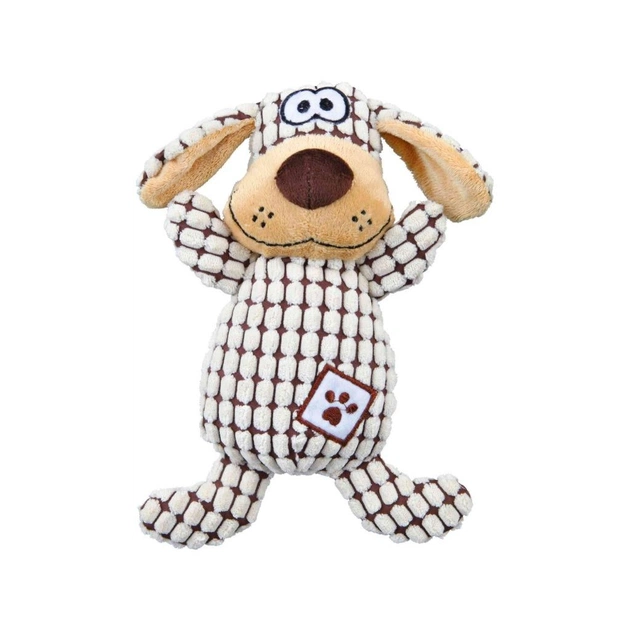 Игрушка для собак Trixie Собака клетчатая 26 см (4011905359779) - изображение 1