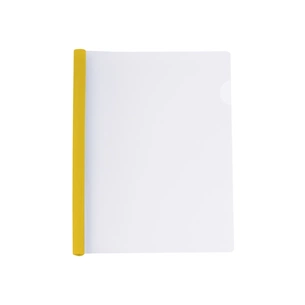 Папка-швидкозшивач Economix А4 з планкою-затиском 10 мм (2-65 аркушів), жовта (E31205-05) зображення 1